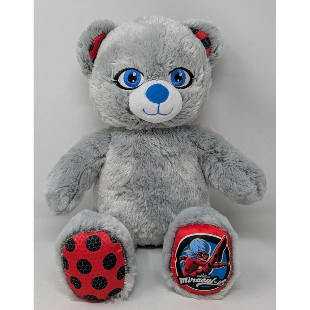 Build A Bear Miraculous Ladybug Plush 17" Inch Stuffed Animal BAB Workshop